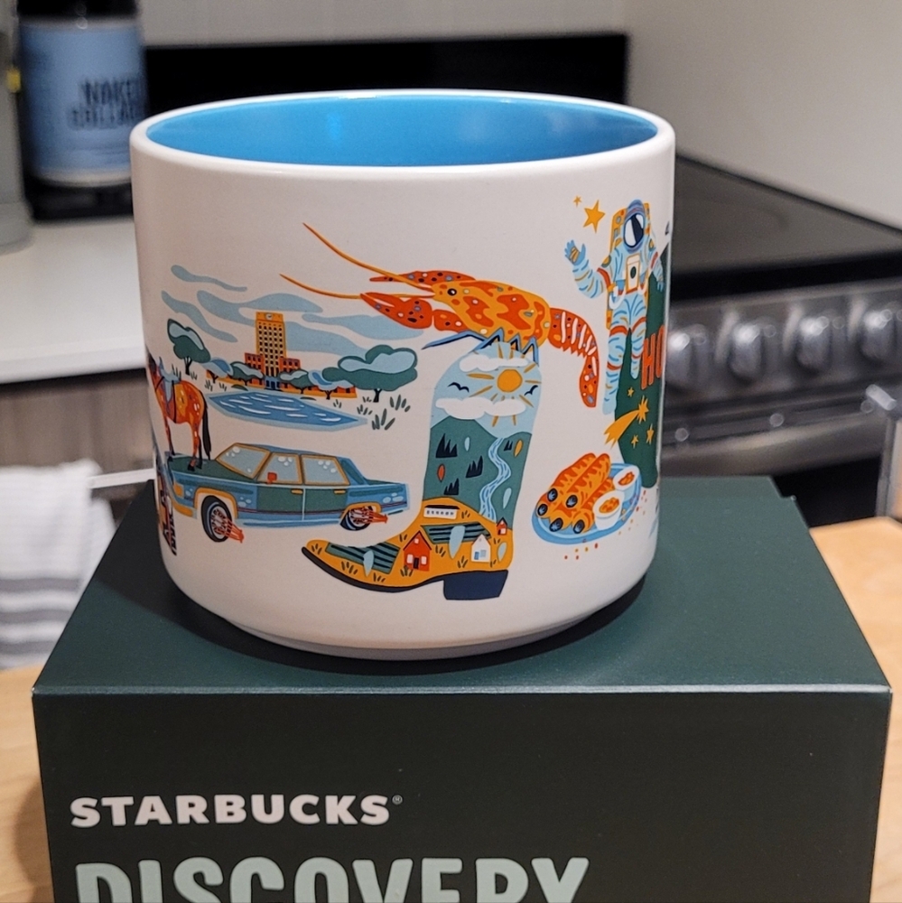 Starbucks Houston Coffee Mug Discovery Series 14oz - Picture 4 of 6